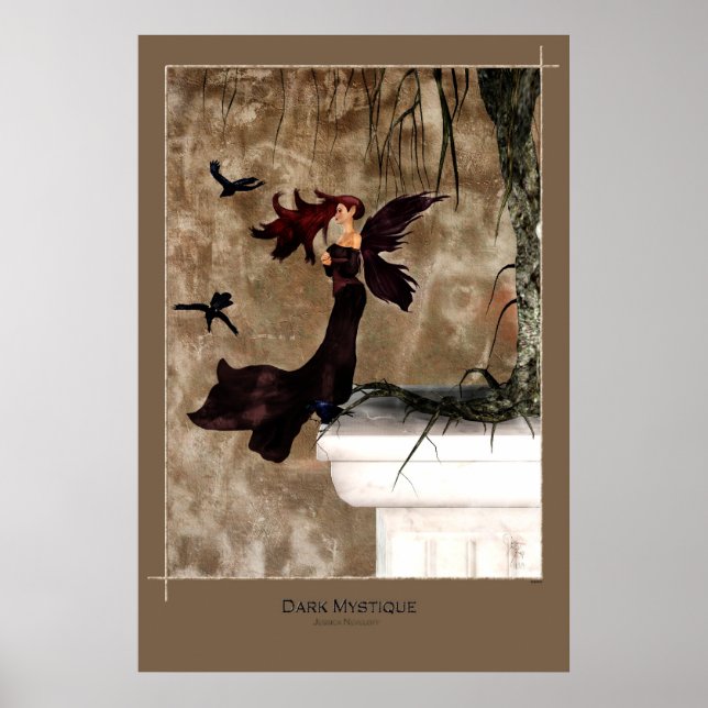 Poster Mystique sombre (Devant)