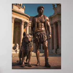Poster Mythes et légendes : Romulus et Remus