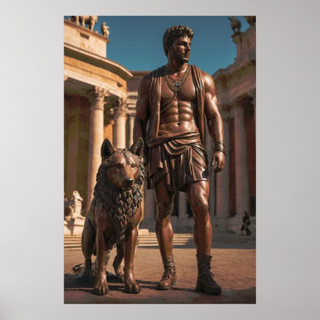 Poster Mythes et légendes : Romulus et Remus (Devant)