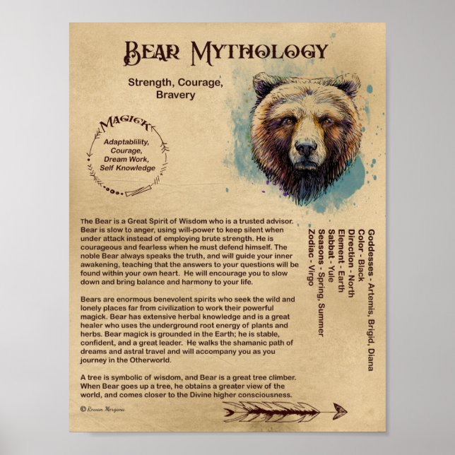 POSTER MYTHOLOGIE (Devant)