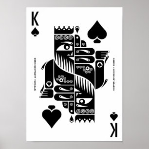 Poster Mythos Osiris roi des pique
