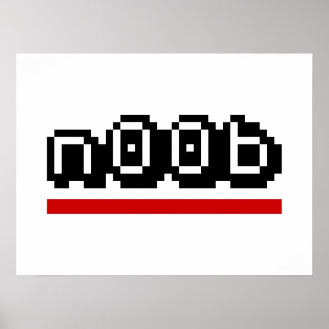Poster n00b (Devant)