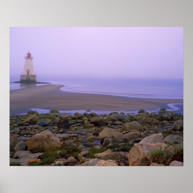 Poster N.A. Canada, Nouvelle-Écosse, comté de Shelburne. (Devant)