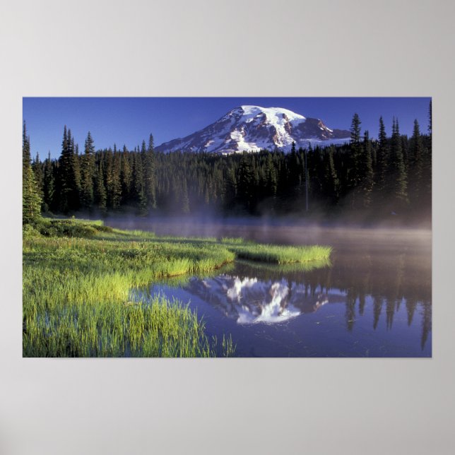 Poster N.A., USA, Washington, Mt. Rainier National 5 (Devant)