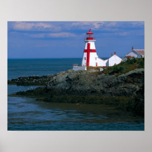 Poster NA, Canada, Nouveau-Brunswick, île Campobello. 4