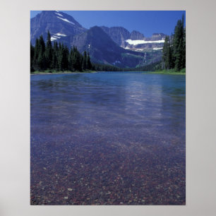 Poster NA, États-Unis, Montana, Parc national de Glacier.
