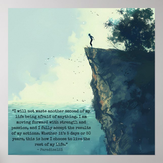 Poster n'a plus peur (porte 1041) (Devant)