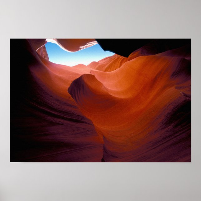 Poster NA, USA, Arizona, Paria canyon. Grès (Devant)