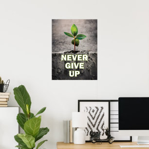 Poster N'abandonne jamais