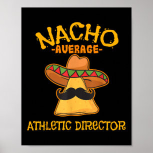 Poster Nacho Directeur sportif moyen Cinco De Mayo Fies