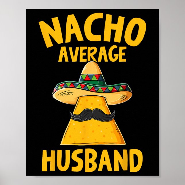 Poster Nacho Moyenne Mari Drôle Mariage de chambre Cinco  (Devant)