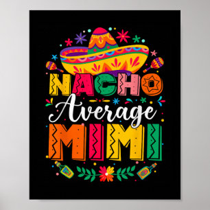 Poster Nacho Moyenne Mimi Cinco De Mayo Famille Mexicaine