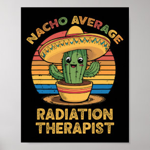 Poster Nacho Moyenne Radiothérapeute Mexicaine Cinco De
