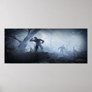 Poster Nacht Der Untoten COD Zombies