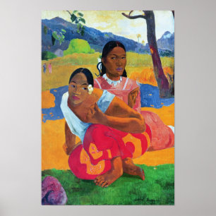 Poster Nafea Faaipoipo, 1892