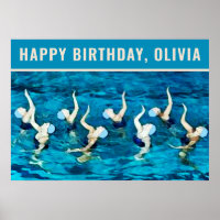 Nage Anniversaire Fête de natation