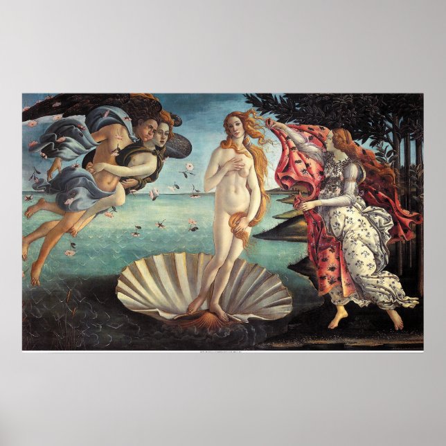 Poster Naissance de Vénus (Devant)