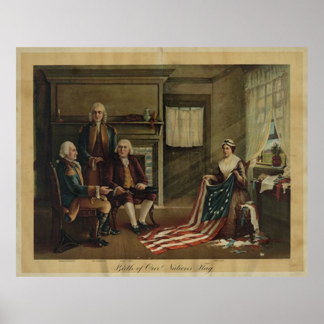 Poster Naissance du drapeau de notre nation (Devant)