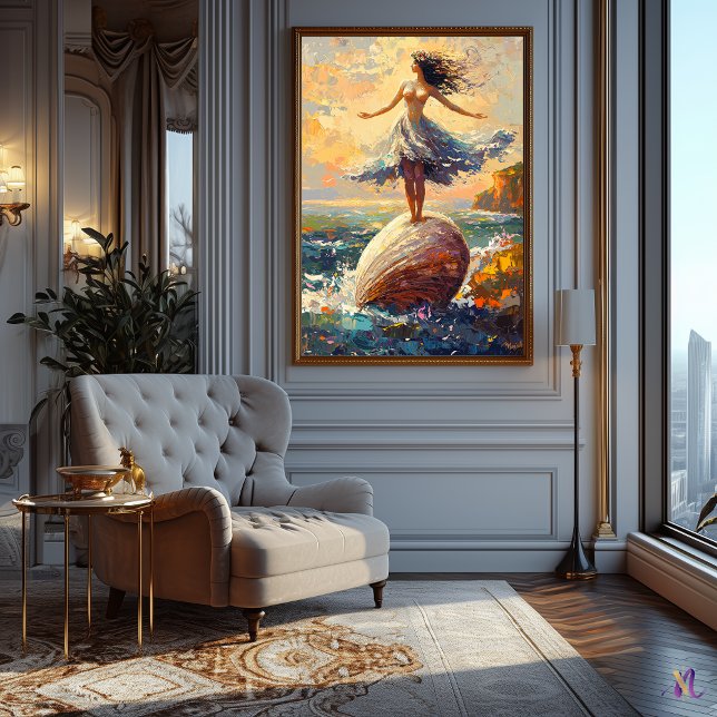 Poster Naissance impressionniste inspirée de Vénus (Créateur téléchargé)