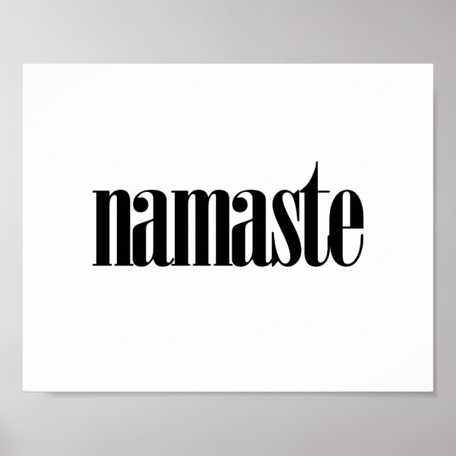 Poster Namaste (Devant)