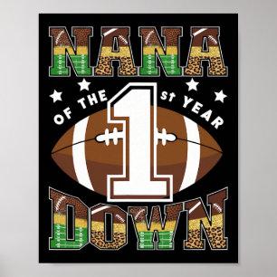 Poster Nana du premier anniversaire de football de la pre