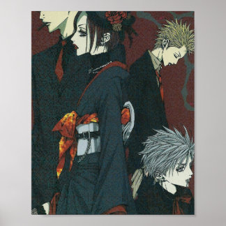 Poster Nana Les Pierres Noires Formalwear Spread