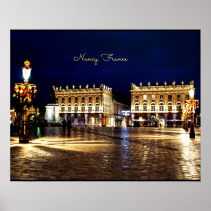 Poster Nancy, France - Photographie pittoresque du paysag