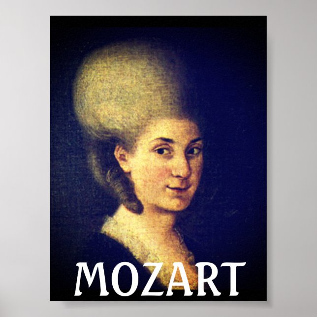 Poster Nannerl Mozart (Devant)