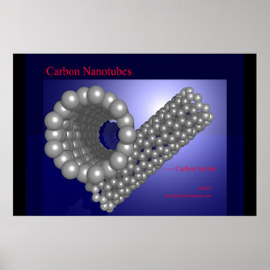 Poster Nanotubes de carbone (impression)