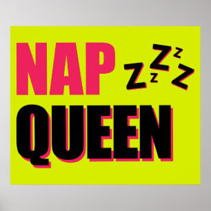 Poster Nap Queen ZZZ