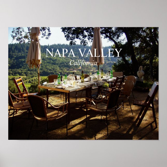 Poster Napa Valley (Devant)