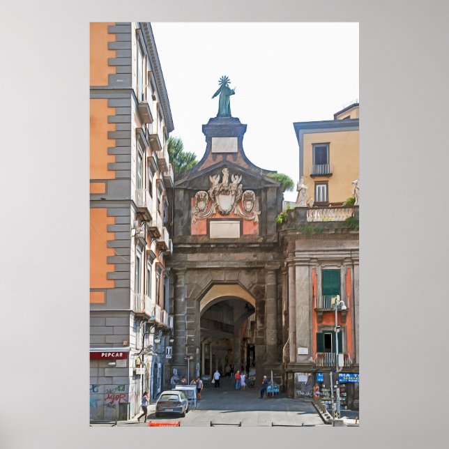 Poster Naples. #3. (Devant)