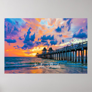 Poster Naples, Floride