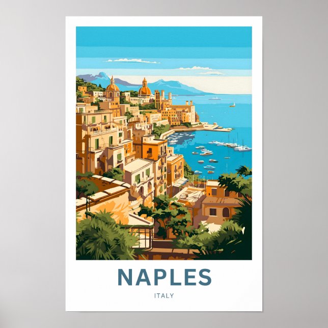 Poster Naples Italie - Imprimer (Devant)