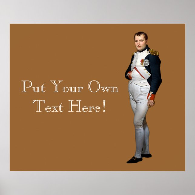 Poster Napoléon Bonaparte (Devant)