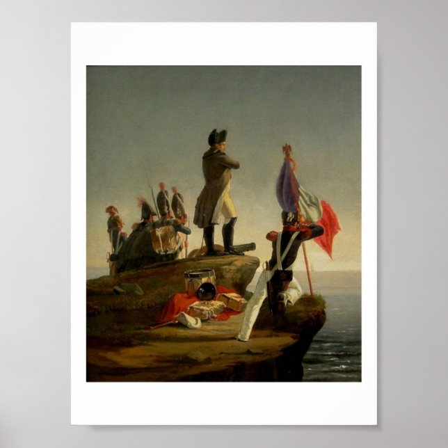 Poster Napoléon en attente du pont Inconstant (Devant)
