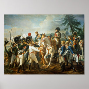 Poster Napoléon et Bavarois et Wurtemberg