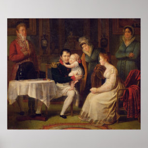 Poster Napoléon I Marie Louise et roi de Rome