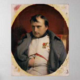 Poster Napoleon  in Fontainebleau, 1846