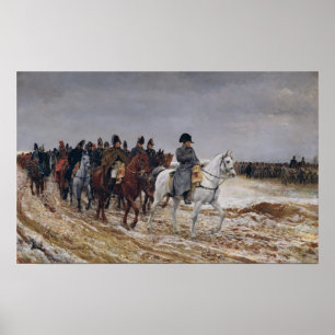 Poster Napoléon sur la campagne en 1814, 1864
