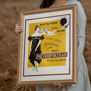 Poster Napoleons Love Affairs   Art métropolitain vintage