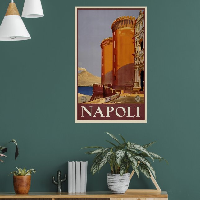 Poster Napoli vintage | Voyage (Salon 1)