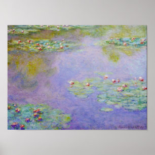 Poster Nappes phréatiques Claude Monet Fine Art
