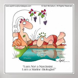 Poster NARCISSIST Imprimer par April McCallum