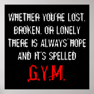 POSTER N'ARRÊTEZ JAMAIS L'IMPRESSION