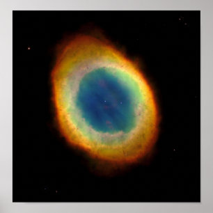 Poster NASA - La nébuleuse de la ceinture - M57