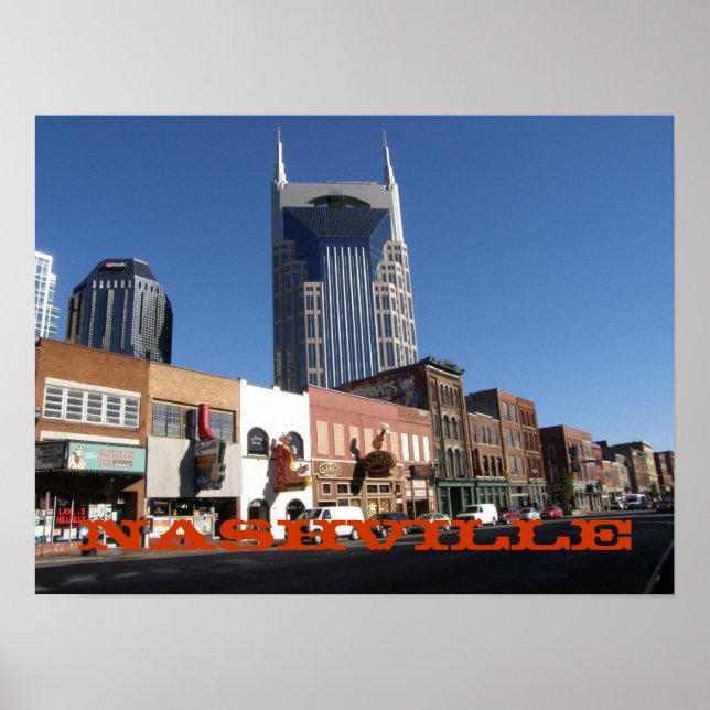 Poster Nashville (Devant)