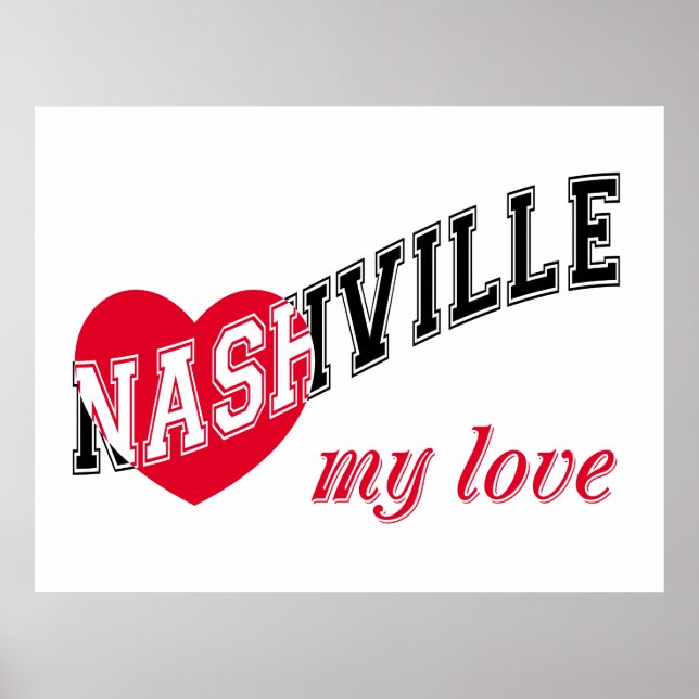 Poster Nashville mon amour (Devant)