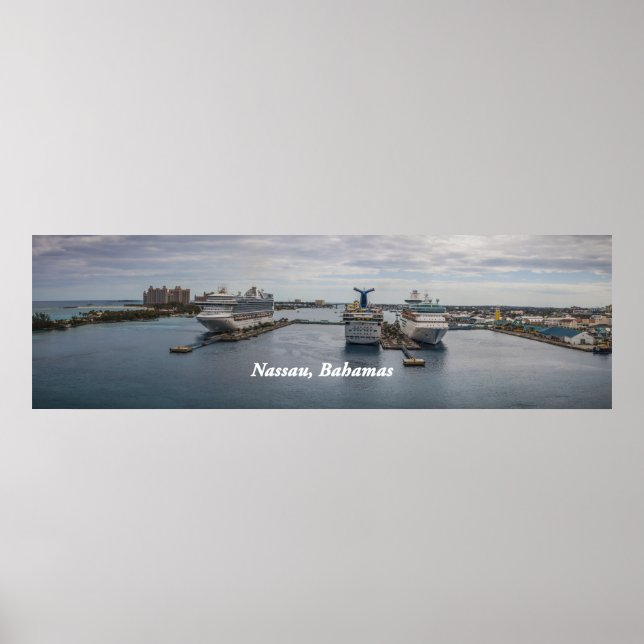 Poster Nassau, Bahamas (Devant)