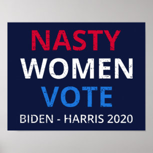 Poster Nasty Women Vote I
